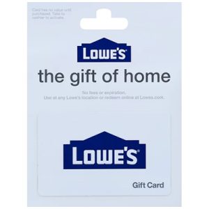 Lowe’s Gift Cards