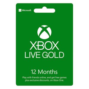 Xbox Live Gold Card