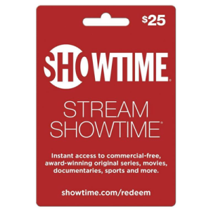 SHOWTIME Gift Card
